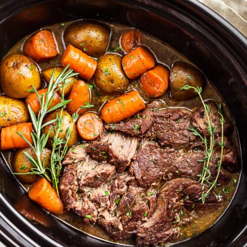 Slow Cooker Box- 1 Arm Roast and 4 Osso Bucco Shanks $45